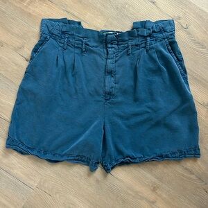 Anthropologie  Paperbag High Waist Lyocell Shorts, US Size 16